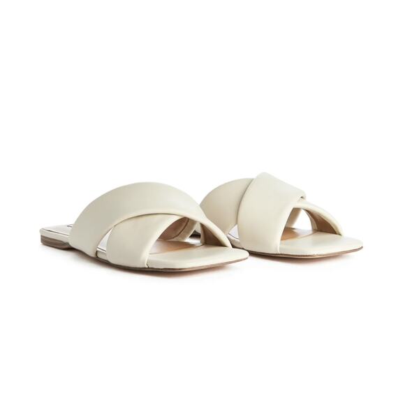 Steve Madden Mayra Sandals Cream Women's 6.5 US - Picture 1 of 10